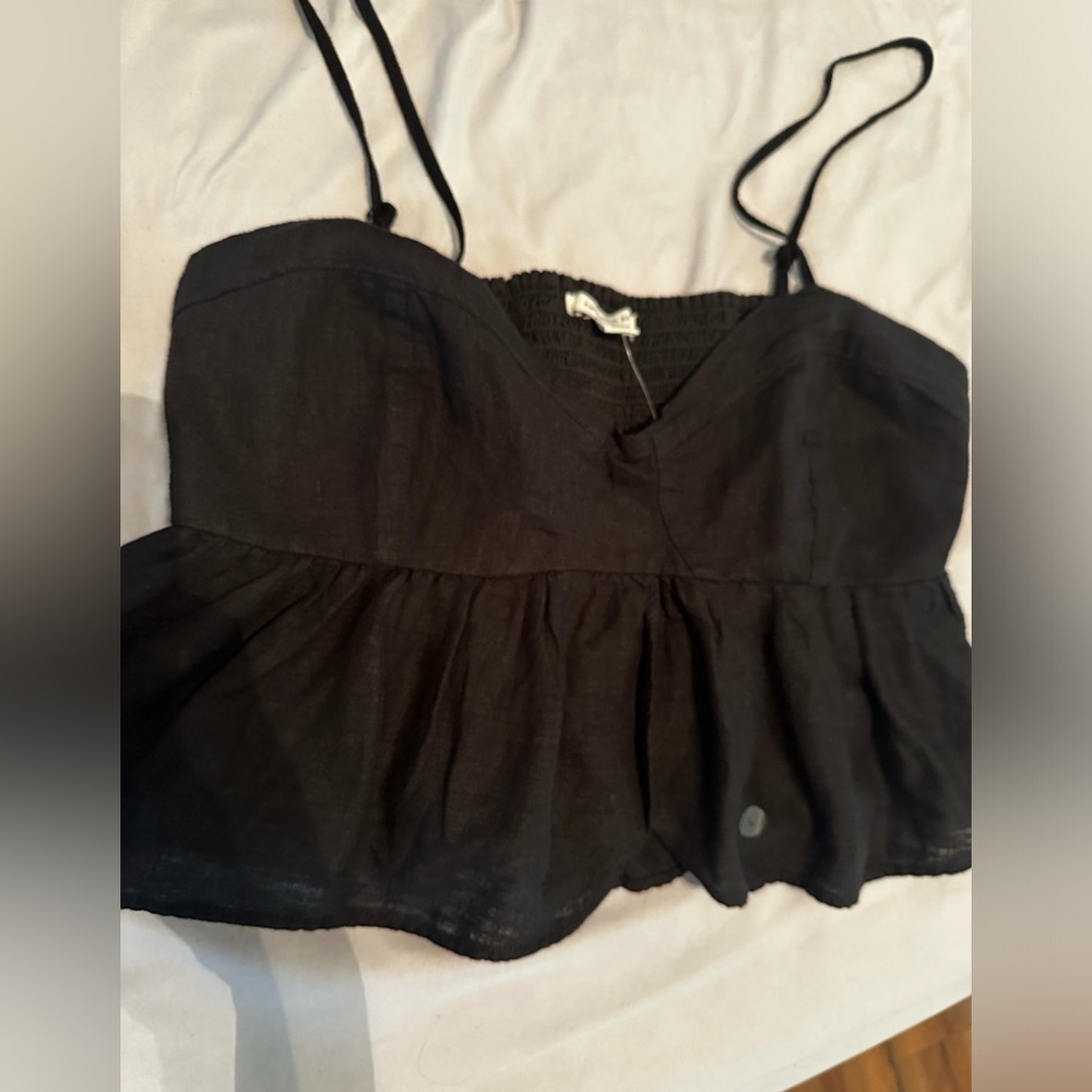 American Eagle Black Cami Tank Top